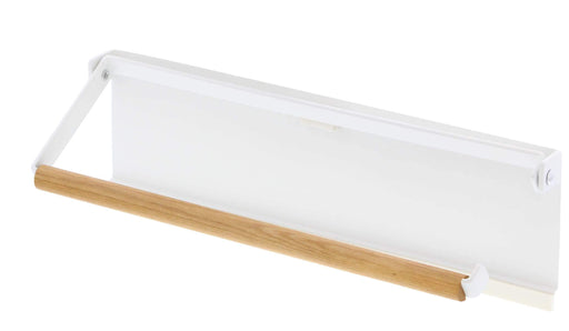 Yamazaki 3530 Kitchen Paper Holder - White, One-Hand Cut, Magnetic-Kiichin - The #1 Place for Japanese Goods in Your Hand!