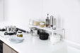 Yamazaki Industrial 3829 White Telescopic Storage Shelf-Kiichin - The #1 Place for Japanese Goods in Your Hand!