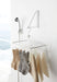 Yamazaki Industrial 4712 Bathroom Drying Hanger - White, Japan-Kiichin - The #1 Place for Japanese Goods in Your Hand!