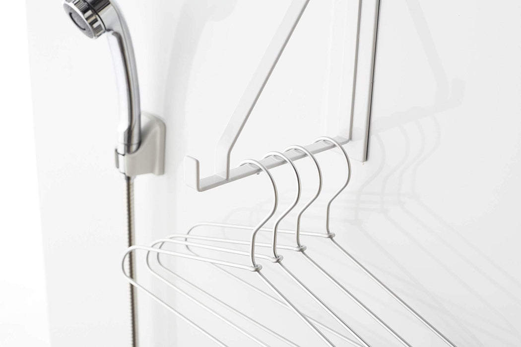 Yamazaki Industrial 4712 Bathroom Drying Hanger - White, Japan-Kiichin - The #1 Place for Japanese Goods in Your Hand!