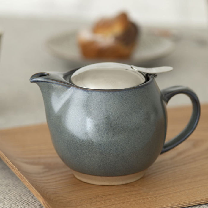 Zero Japan Stone Gray Teapot - 450Cc Universal BBN-02 SGR-Kiichin - The #1 Place for Japanese Goods in Your Hand!