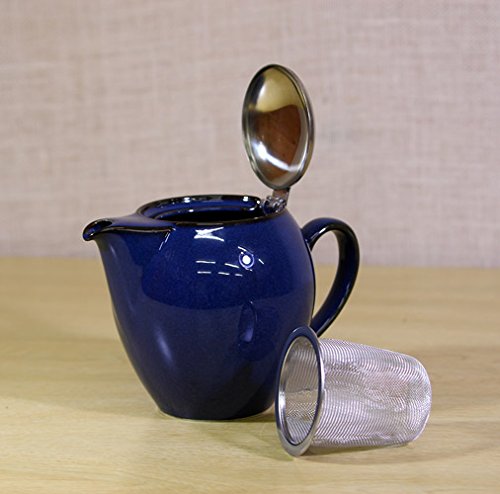 Zero Japan Universal Teapot - Antique Colors, 4 Person Capacity, Jeans Blue, W170xD110xH123mm-Kiichin - The #1 Place for Japanese Goods in Your Hand!