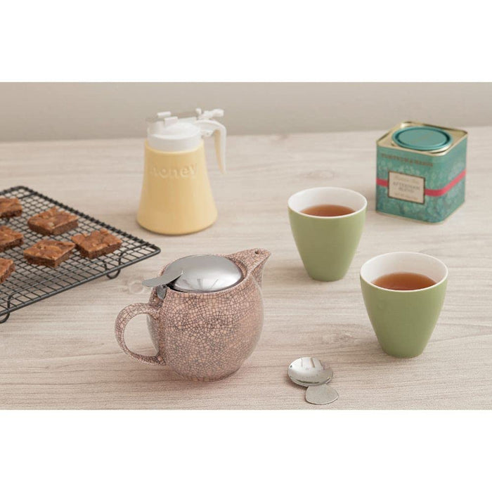 Zero Japan 3-Person Crackle Color Teapot - Acor Orange-Kiichin - The #1 Place for Japanese Goods in Your Hand!