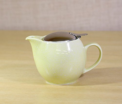 Zero Japan Artisan Crackle Teapot - 3 Person Capacity - Bbn-02 Acye Artisan Yellow-Kiichin - The #1 Place for Japanese Goods in Your Hand!