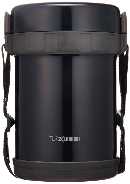 Zojirushi SL-Gg18-Bd Thermal Bento Box 3Cups Navy Black-Kiichin - The #1 Place for Japanese Goods in Your Hand!